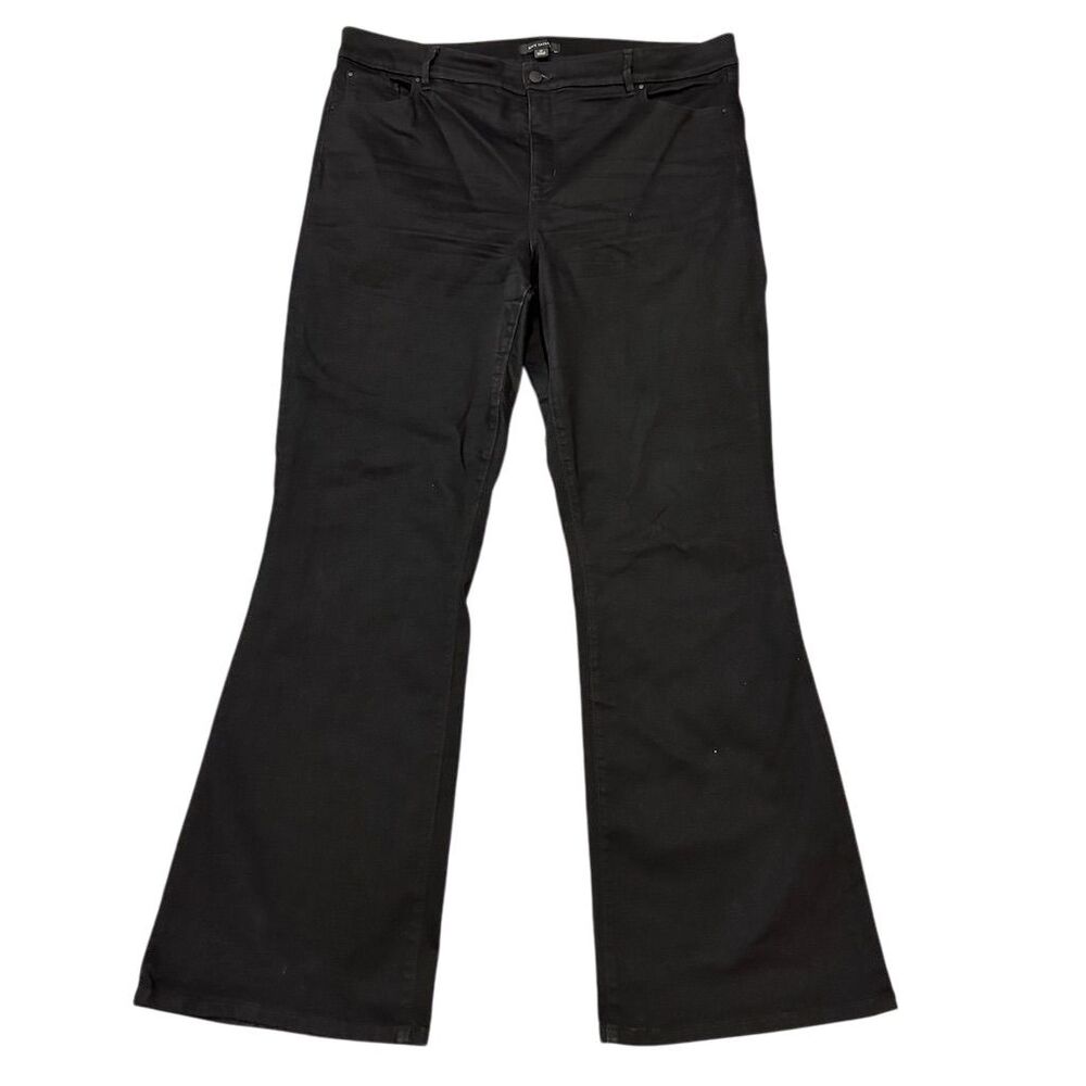 Ann Taylor Women's Tall Size 18 Black Slim Bootcut Jeans